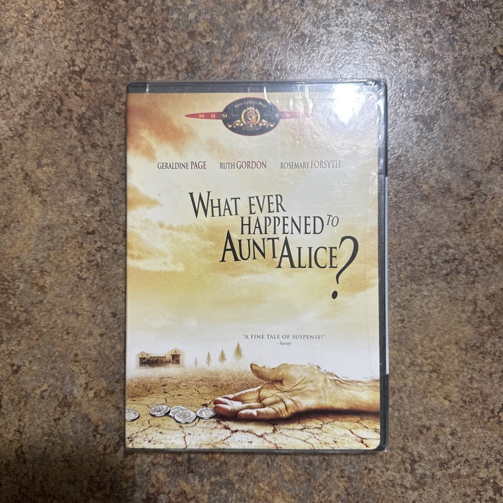 WHATEVER HAPPENED TO AUNT ALICE? ~ Geraldine Page ~ DVD ~ SEALED!!!